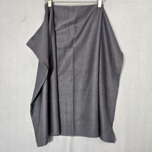 Blue Pacific Cashmere Silk Blend Formal Scarf Made in Spain Gray 52x70